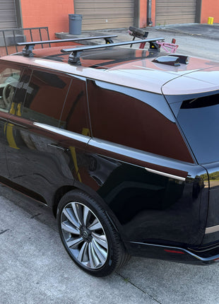 Range Rover Vogue (2021-2025) Araç Üstü Taşıyıcı Ara Bar, Ara Atkı Aparatı Fix Pro Siyah