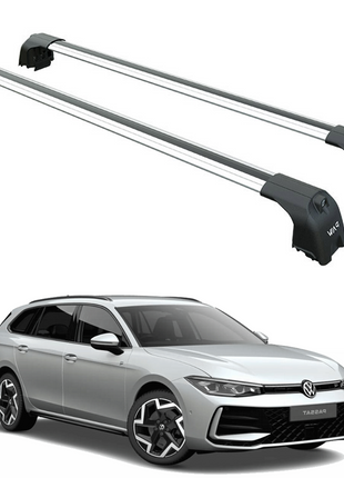 Volkswagen Passat Variant B9 (2023-2025) Portbagaj Taşıyıcı Ara Çubuk - Paw Pro 2 Gri