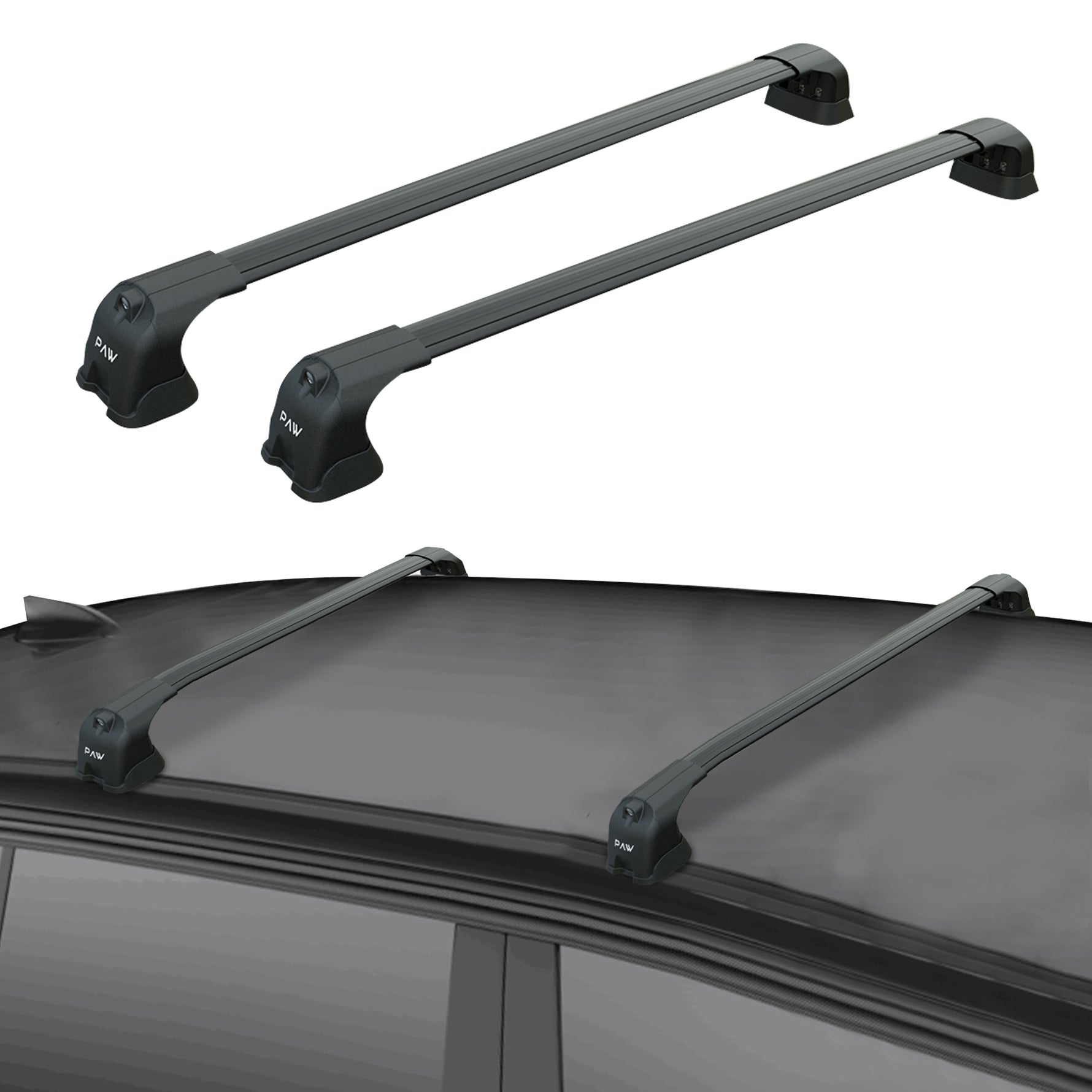 Paw Mercedes-Benz EQE Sedan (2022-2025) Ara Atkı Portbagaj Taşıyıcı - Pro 3 Siyah