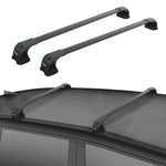 Fiat Palio Weekend 1997-2000 Araç Üstü Alüminyum Tavan Yan Rayları Plus Serisi - Siyah