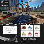 Fiat Palio Weekend 1997-2000 Araç Üstü Alüminyum Tavan Yan Rayları Plus Serisi - Siyah