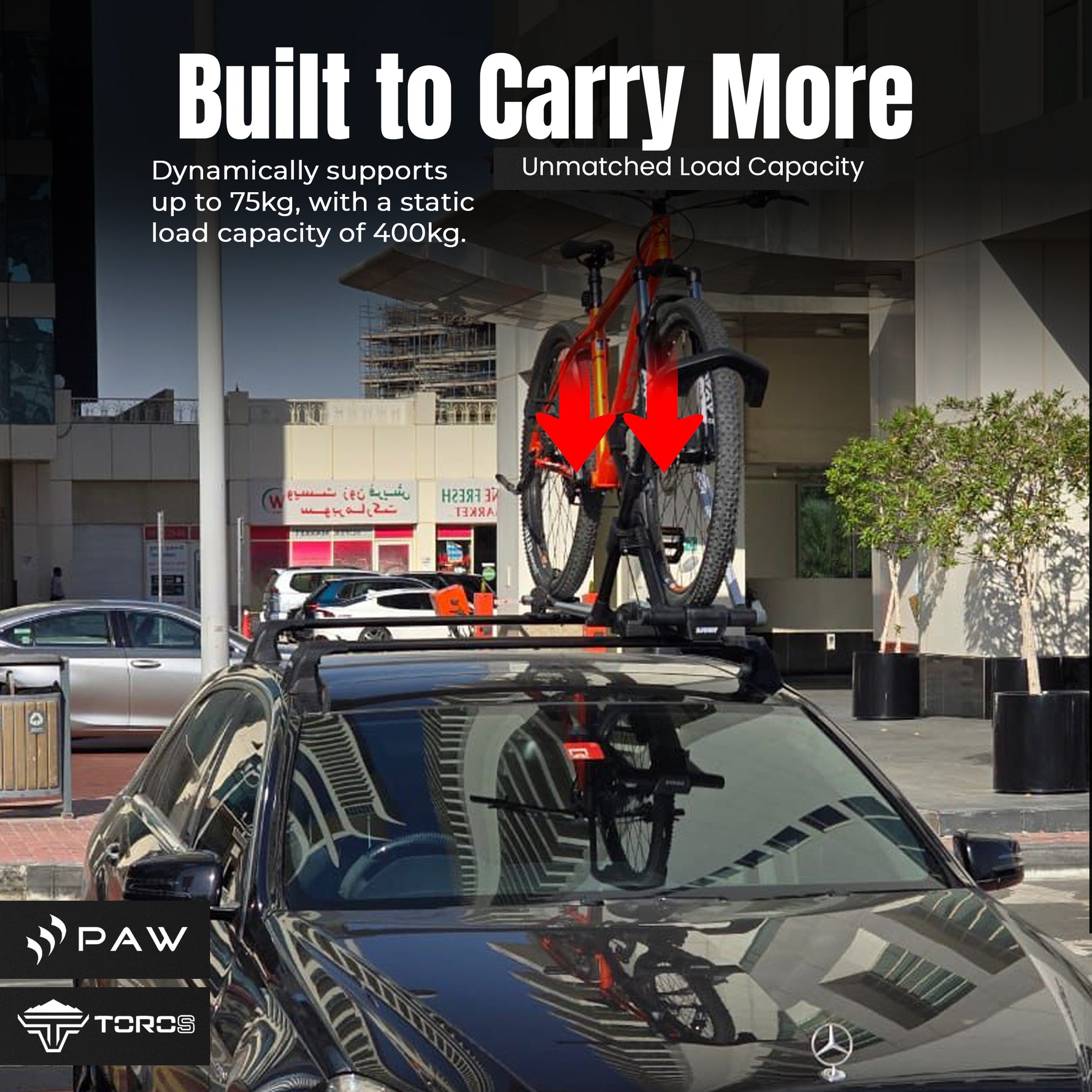 Fiat Palio Weekend 1997-2000 Araç Üstü Alüminyum Tavan Yan Rayları Plus Serisi - Siyah