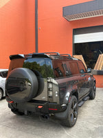 Land Rover Defender 130 2020-2025 Roof Rack Cross Bars T Slot Rail Gri