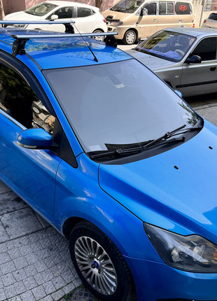 Ford Focus Hb (C346) 2011-2018 Oluksuz Üst Tavan Portbagaj Taşıyıcı Ara Atkısı Toros Serisi Pro 4 Gri
