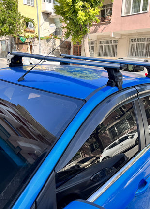 Ford Focus Hb (C346) 2011-2018 Oluksuz Üst Tavan Portbagaj Taşıyıcı Ara Atkısı Toros Serisi Pro 4 Gri