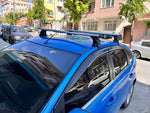 Ford Focus Hb (C346) 2011-2018 Oluksuz Üst Tavan Portbagaj Taşıyıcı Ara Atkısı Toros Serisi Pro 4 Gri