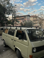 Volkswagen Transporter T3 1980-1990 Yagmur Oluklu Üst Tavan Taşıyıcı Ara Atkısı Paw Siyah