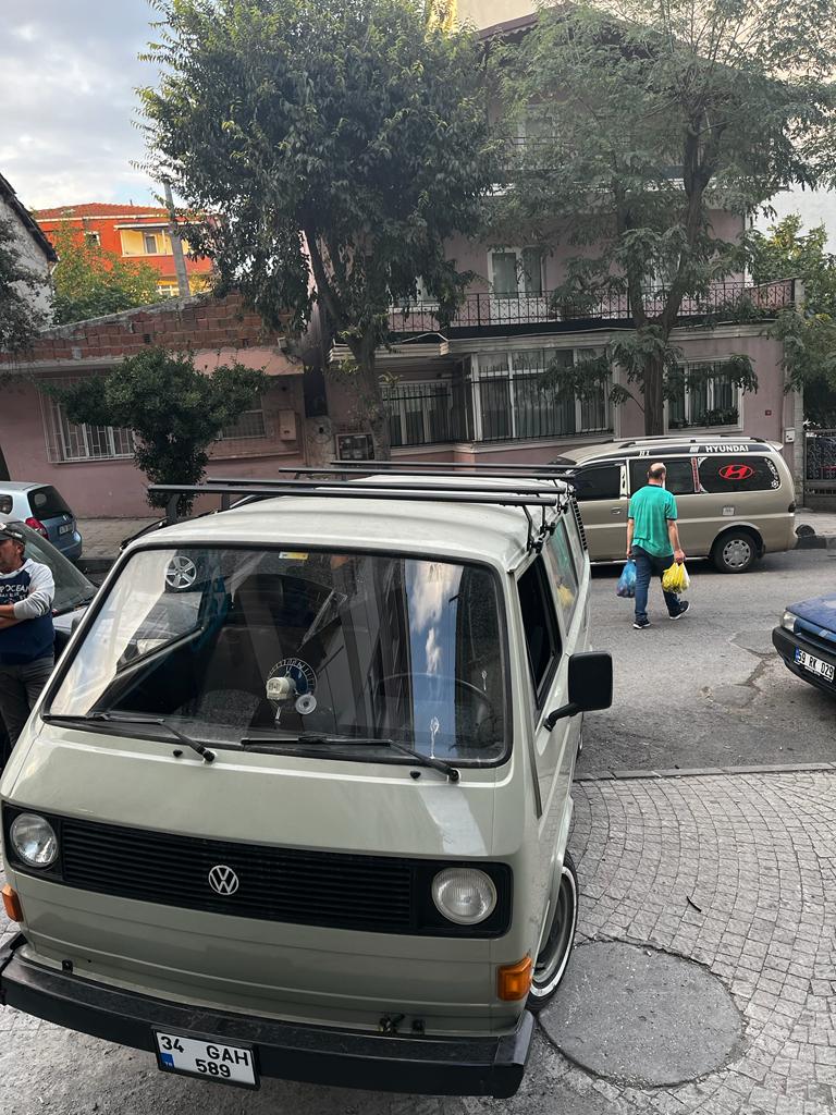 Volkswagen Transporter T3 1980-1990 Yagmur Oluklu Üst Tavan Taşıyıcı Ara Atkısı Paw Gri
