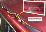 Roof Rack Cross Bars Compatible with 2012-2024 Honda CR-V Without Roof Rails Gri