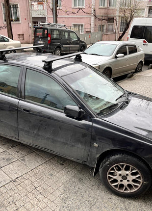 Volvo S40 2003-2012 Portbagaj Taşıyıcı Ara Atkısı Tavan Sistemleri Toros Fix Pro Gri