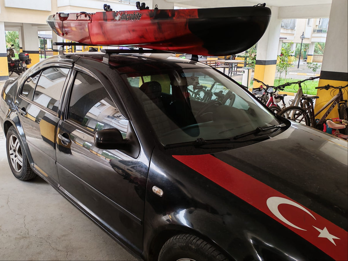 Volkswagen Bora 1998-2005 Ara Atkısı Tavan Taşıyıcı Bar Toros Fix Pro Siyah