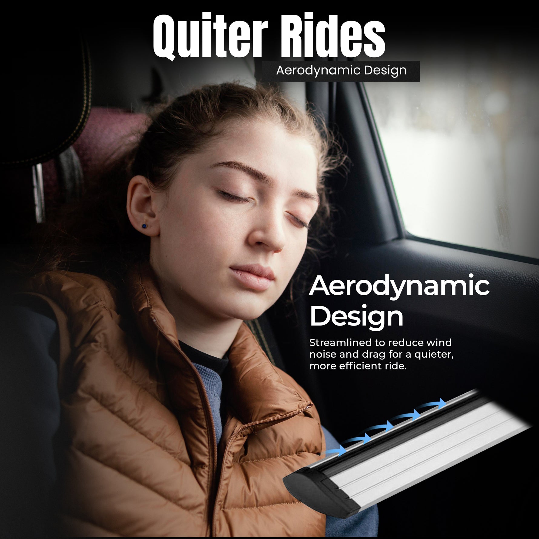 Citroen Berlingo 2023 ve Sonrası Orjinal Tip OEM Tavan Çıtası Siyah