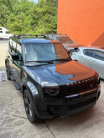 Land Rover Defender 130 2020-2025 Roof Rack Cross Bars T Slot Rail Gri