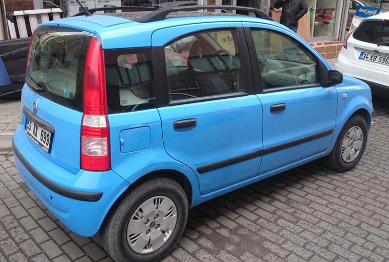 Fiat Panda 169 (2003-2012) Araç Üstü Alüminyum Tavan Yan Rayları Plus Serisi - Siyah