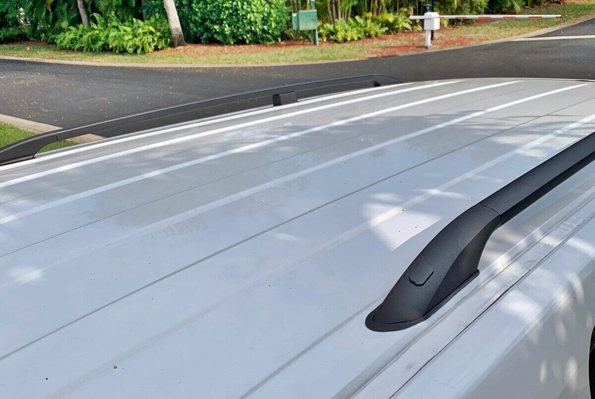 Paw Pro Bar Ladder Aluminium Roof Rack And Cross Bars Set, Fits Nemo Van 2018--> Silver