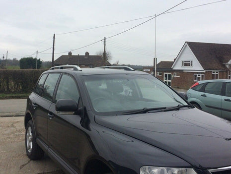 Volkswagen Touareg 2003-2009 Alüminyum Tavan Rayları, Plus Serisi - Gri