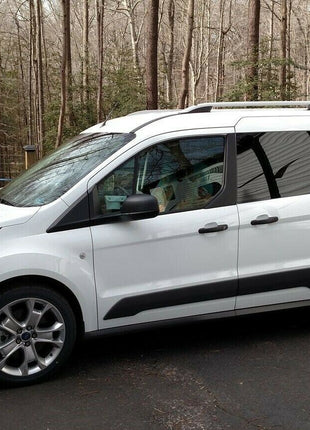 Ford Transit Connect Kısa Şase Van 2013-2024 Araç Üstü Alüminyum Tavan Yan Rayları Plus Serisi - Gri