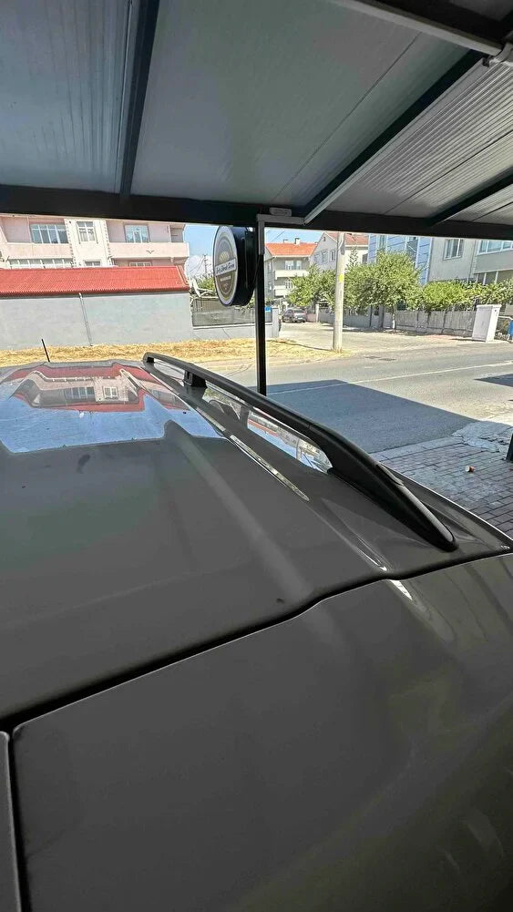 Nissan Townstar L1 2021-2025 Alüminyum Tavan Yan Rayları, Plus Serisi - Gri