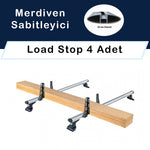 Araç Üstü Yük Sabitleme Seti 4xLoad Stop 2x Sabitleme Palaskası