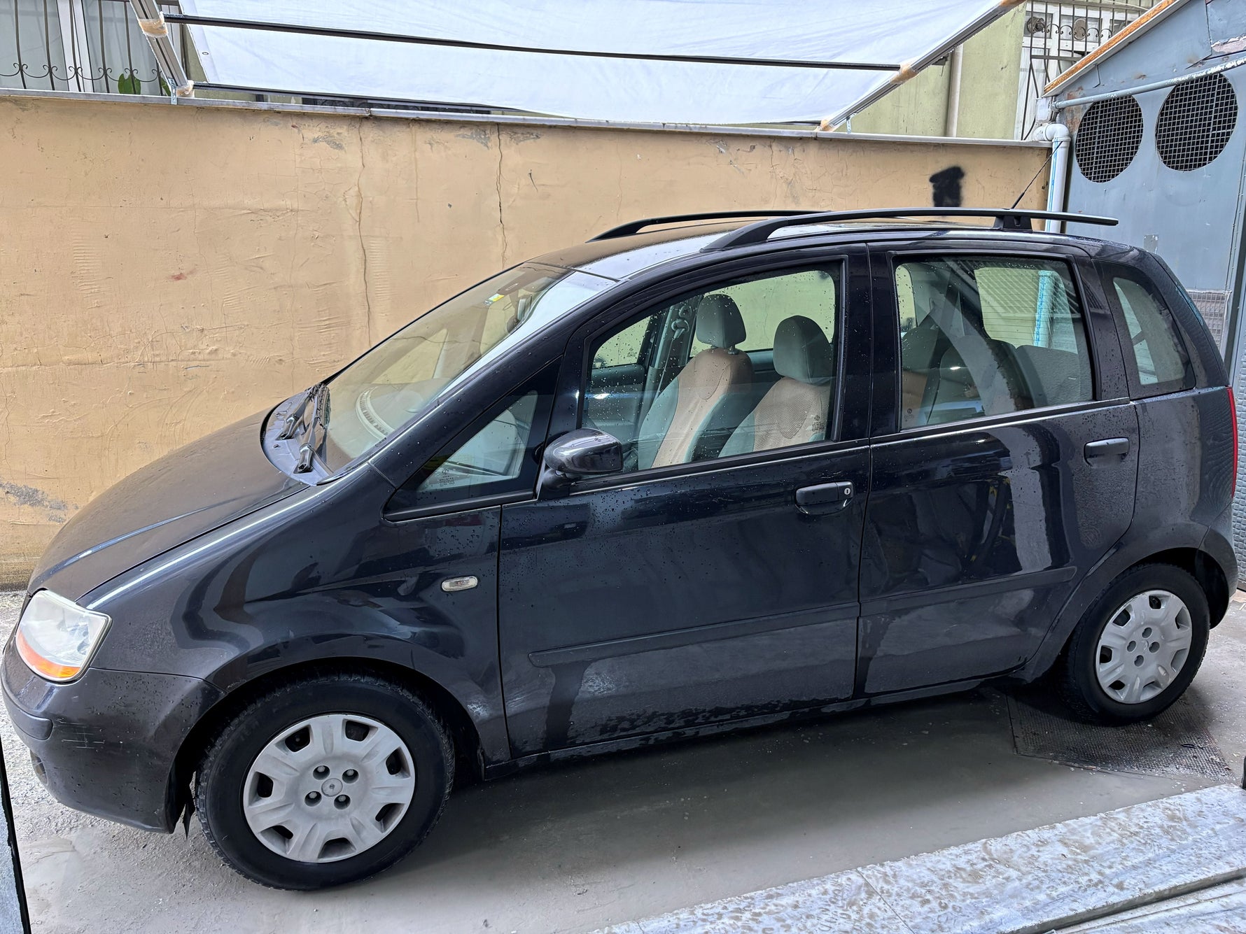 Fiat İdea 2004-2012 Alüminyum Tavan Rayları Plus