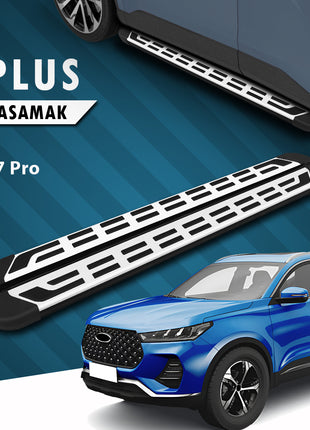 Chery Tiggo 7 Pro S-Plus Gri Yan Basamak 183 Cm Etekli 2022 Üzeri