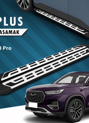 Chery Tiggo 8 Pro S-Plus Gri Yan Basamak 183 Cm Etekli 2022 Üzeri
