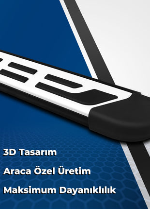 Chery Tiggo 8 Pro S-Plus Gri Yan Basamak 183 Cm Etekli 2022 Üzeri