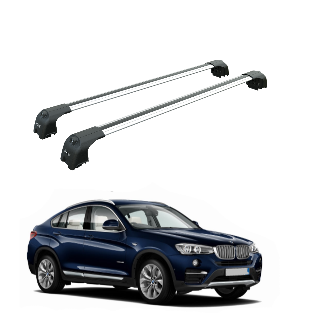 Bmw X4 F26 2014-2019 Portbagaj Taşıyıcı Ara Atkisi - Ara Çubuk Paw Pro 2 Gri