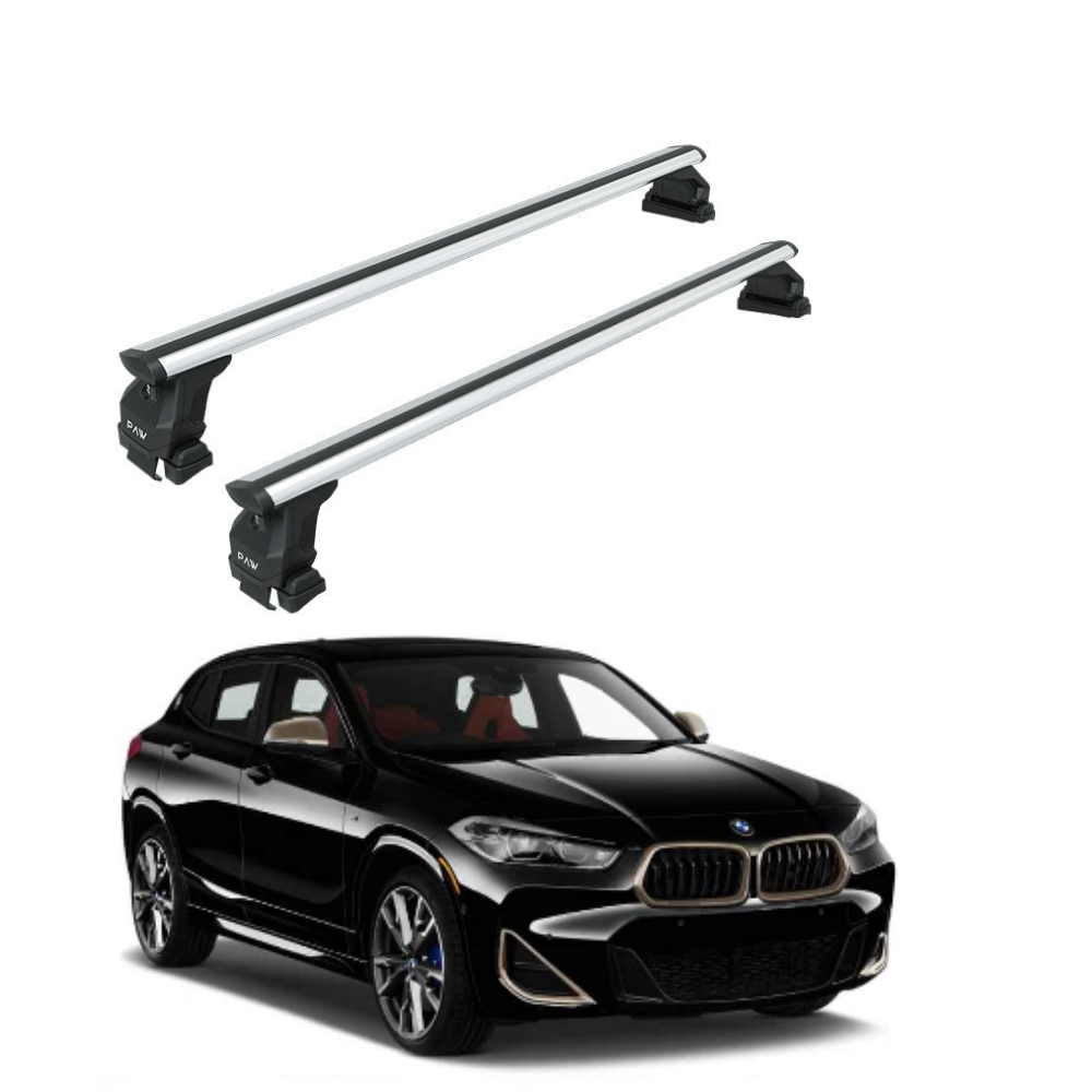 BMW X2 F39 (2018-2023) Uyumlu PAW Toros Serisi Pro 4 Oluksuz Tavan Ara Atkı-Gri