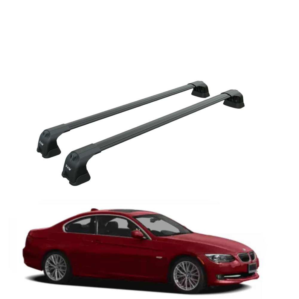 Bmw 3 Serisi Coupe E92 (2006-2013) Ara Atkı Portbagaj Taşıyıcı - Paw Pro 3 Siyah