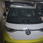 Volkswagen Id. Buzz Uzun Şase Araç Üstü Alüminyum Tavan Yan Rayları Plus Serisi - Gri