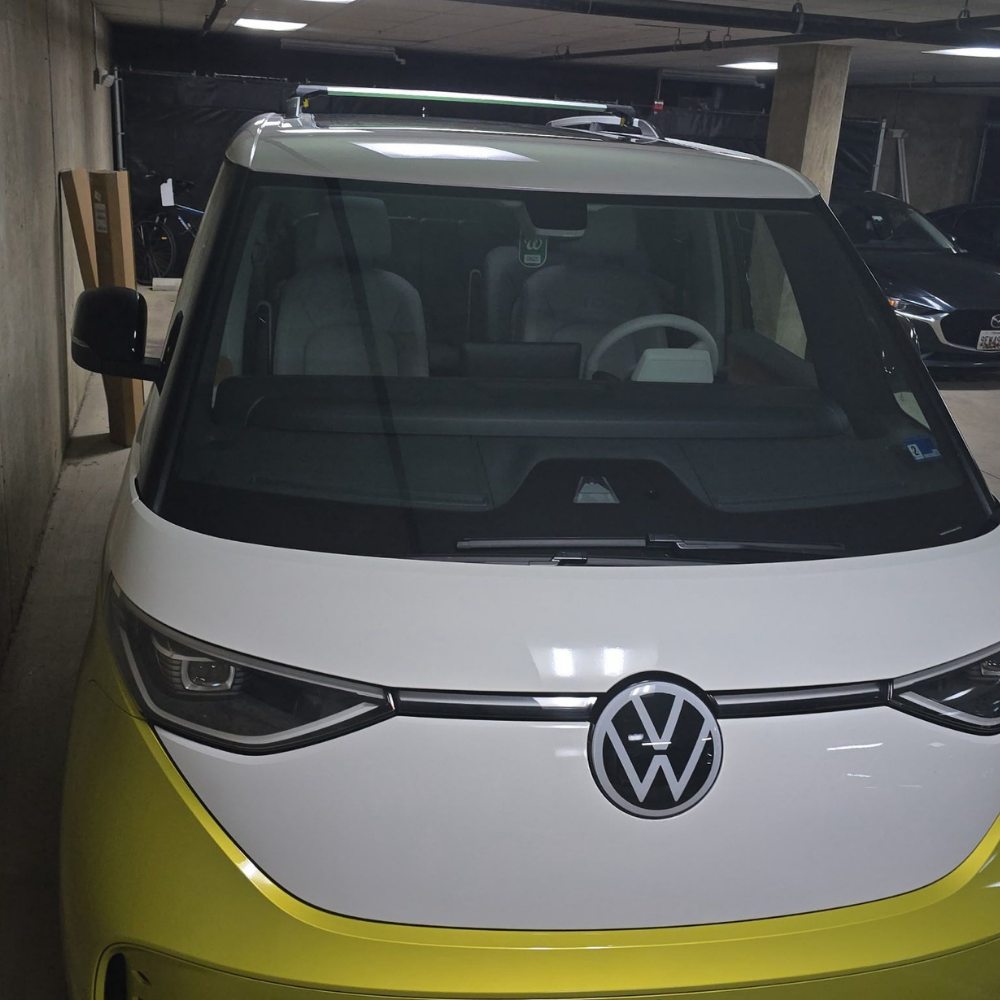 Volkswagen Id. Buzz Uzun Şase Araç Üstü Alüminyum Tavan Yan Rayları Plus Serisi - Gri