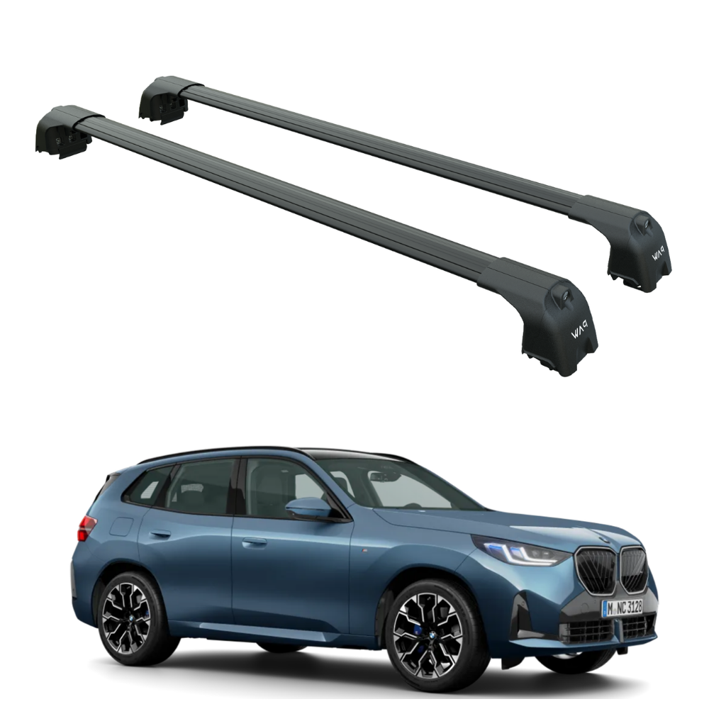 PAW BMW X3 G45 2024+ Yeni Kasa Premium Oluksuz Tavan Çıtası Ara Atkı Pro 2 Siyah