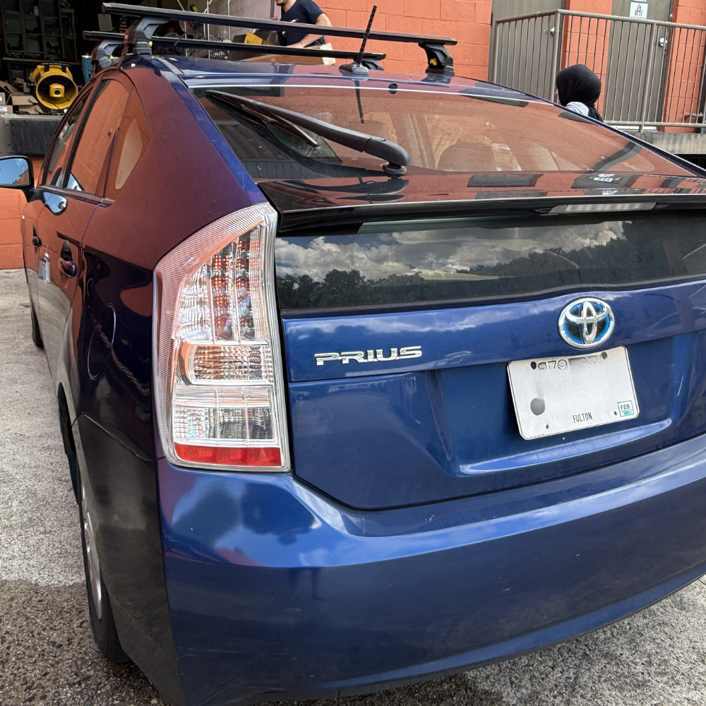 Toros Toyota Prius (2004-2009) Oluksuz Tavan Ara Atkı Portbagaj Taşıyıcı Pro 4 Siyah