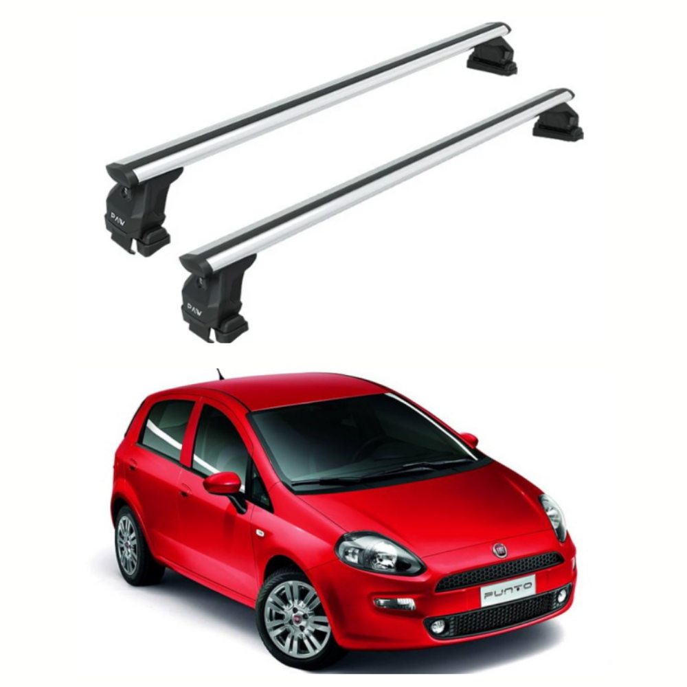 Fiat Punto (2012- Sonrası) Portbagaj Taşıyıcı Ara Atkısı Toros Pro 4 Gri
