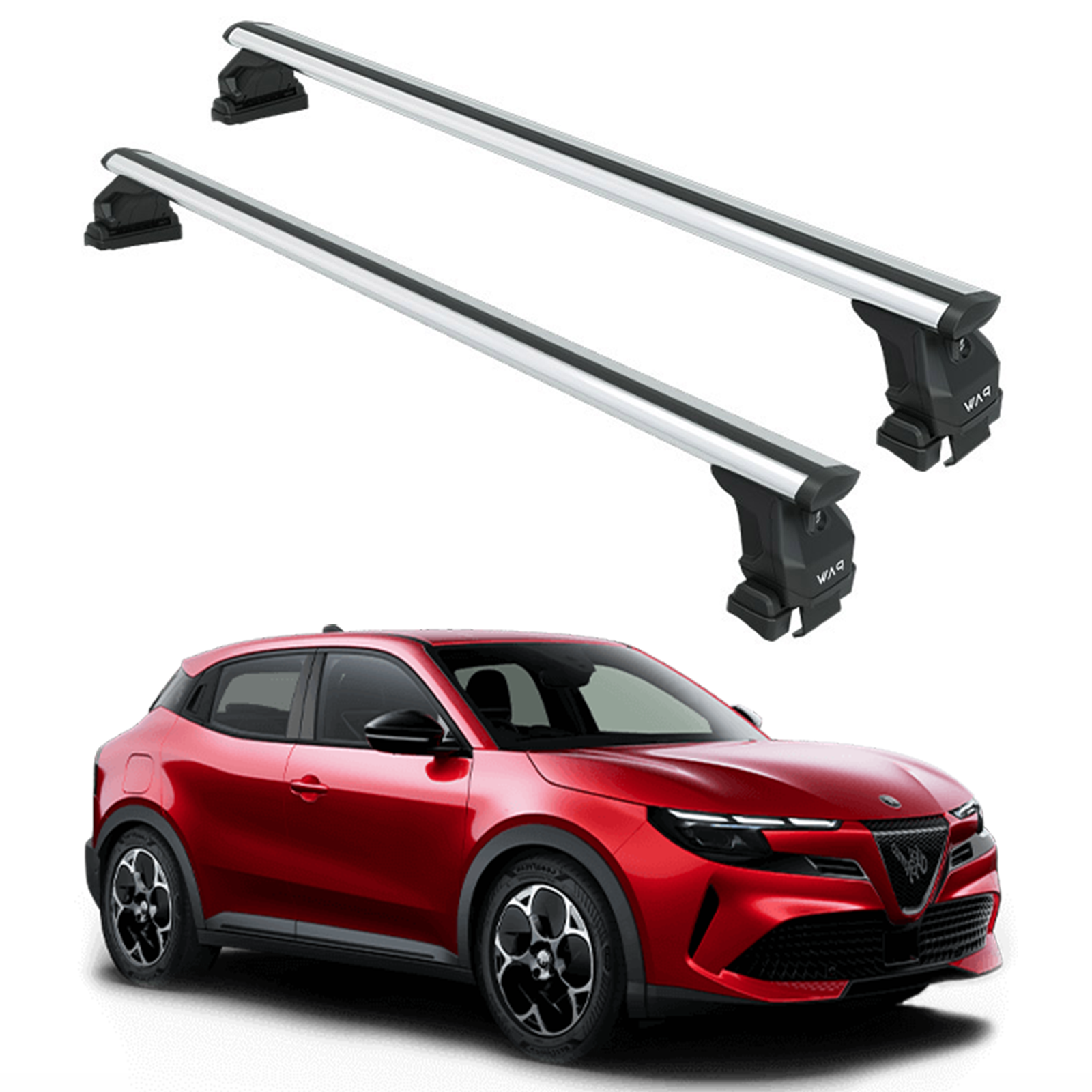 Alfa Romeo Junior Oluksuz Üst Tavan Portbagaj Taşıyıcı Ara Atkısı Toros Serisi Pro 4 Gri