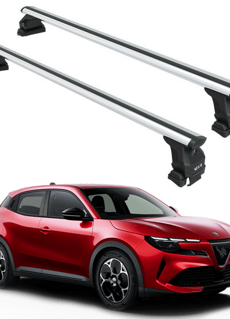 Alfa Romeo Junior Oluksuz Üst Tavan Portbagaj Taşıyıcı Ara Atkısı Toros Serisi Pro 4 Gri