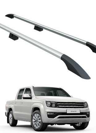 Volkswagen Amarok 2010-2021 Oluksuz Üst Tavan Portbagaj Taşıyıcı Ara Atkısı Toros Serisi Pro 4 Siyah