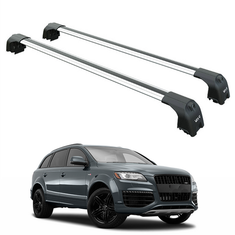 Audi Q7 2007-2015 Portbagaj Taşıyıcı Ara Atkisi - Ara Çubuk Paw Pro 2 Gri
