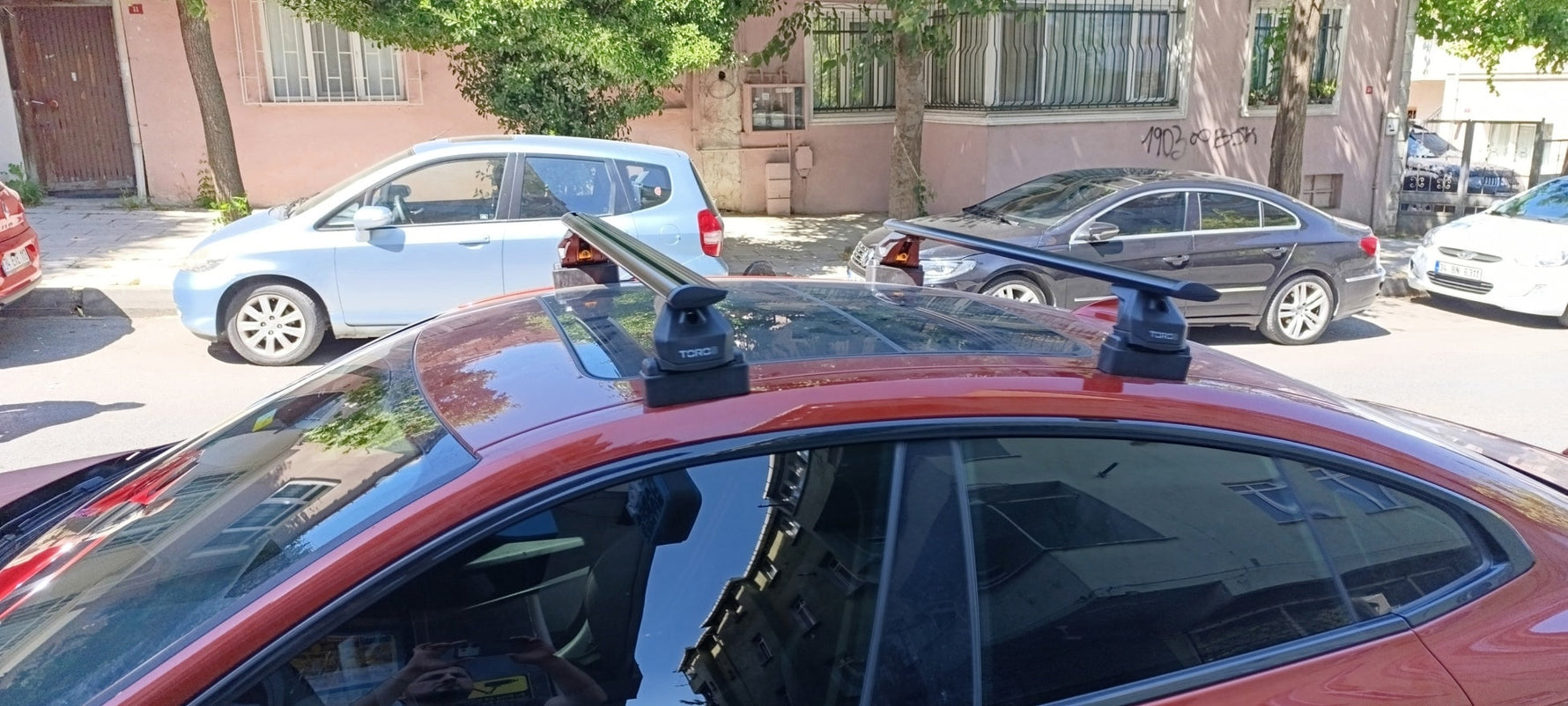 Bmw 2 Coupe F22 2013-2021 Portbagaj Taşıyıcı Ara Atkı Aparatı Paw Pro 3 Gri