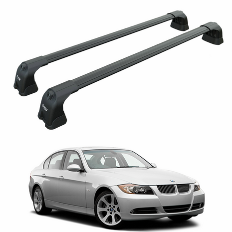Bmw 3 Sedan E90 2005-2011 Portbagaj Taşıyıcı Ara Atkı Aparatı Paw Pro 3 Siyah