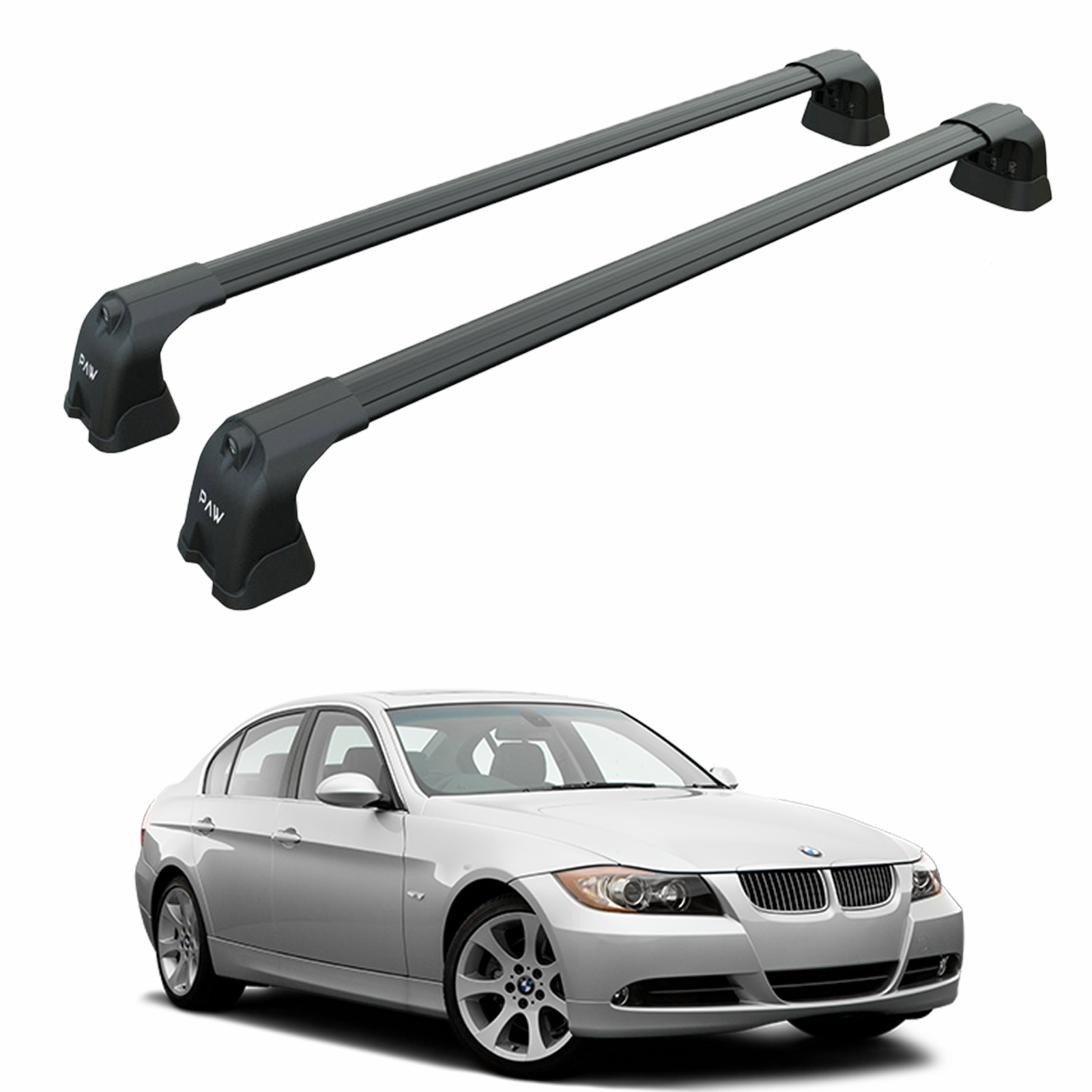 Bmw 3 Sedan E90 2005-2011 Portbagaj Taşıyıcı Ara Atkı Aparatı Paw Pro 3 Siyah
