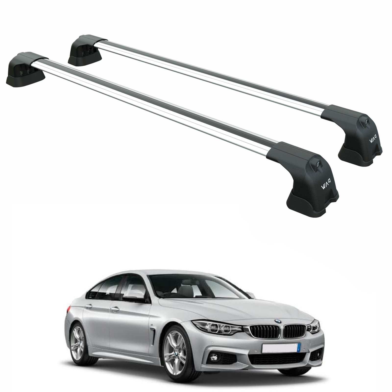 Bmw 4 Series Gran Coupe F36 (2014-2020) – Roof Rack Cross Bars (Fix Point