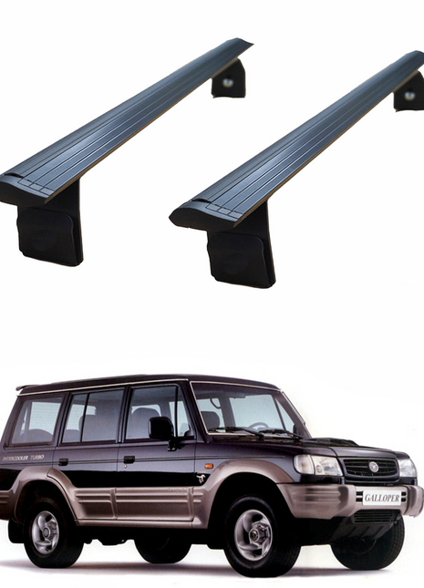 Hyundai Galloper 1997-2003 Yagmur Oluklu Üst Tavan Taşıyıcı Ara Atkısı Paw Siyah