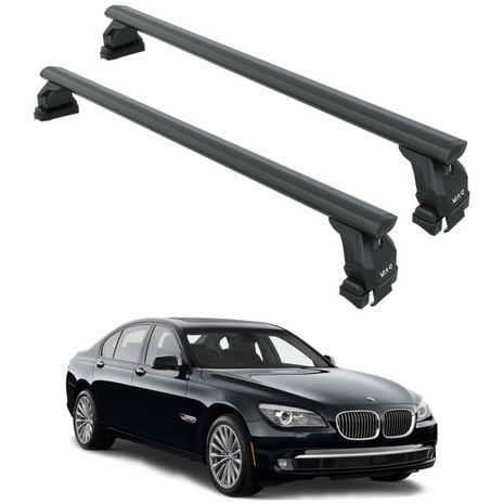 Bmw 7 Sedan 2007-2016 (F01/02) Portbagaj Taşıyıcı Ara Atkı Aparatı Paw Pro 3 Siyah