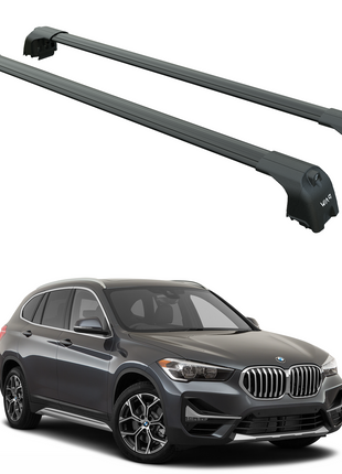 Bmw X1 F48 2016-2022 Portbagaj Taşıyıcı Ara Atkisi - Ara Çubuk Paw Pro 2 Siyah