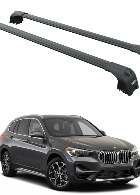 Bmw X1 F48 2016-2022 Portbagaj Taşıyıcı Ara Atkisi - Ara Çubuk Paw Pro 2 Siyah