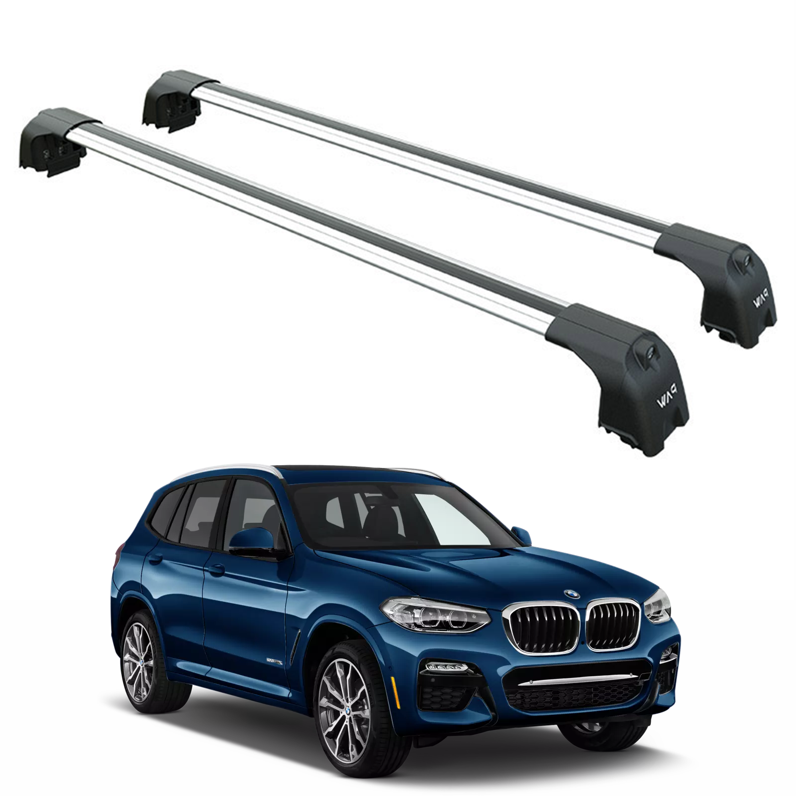 Bmw X3 G01 2018-2024 Portbagaj Taşıyıcı Ara Atkisi - Ara Çubuk Paw Pro 2 Gri