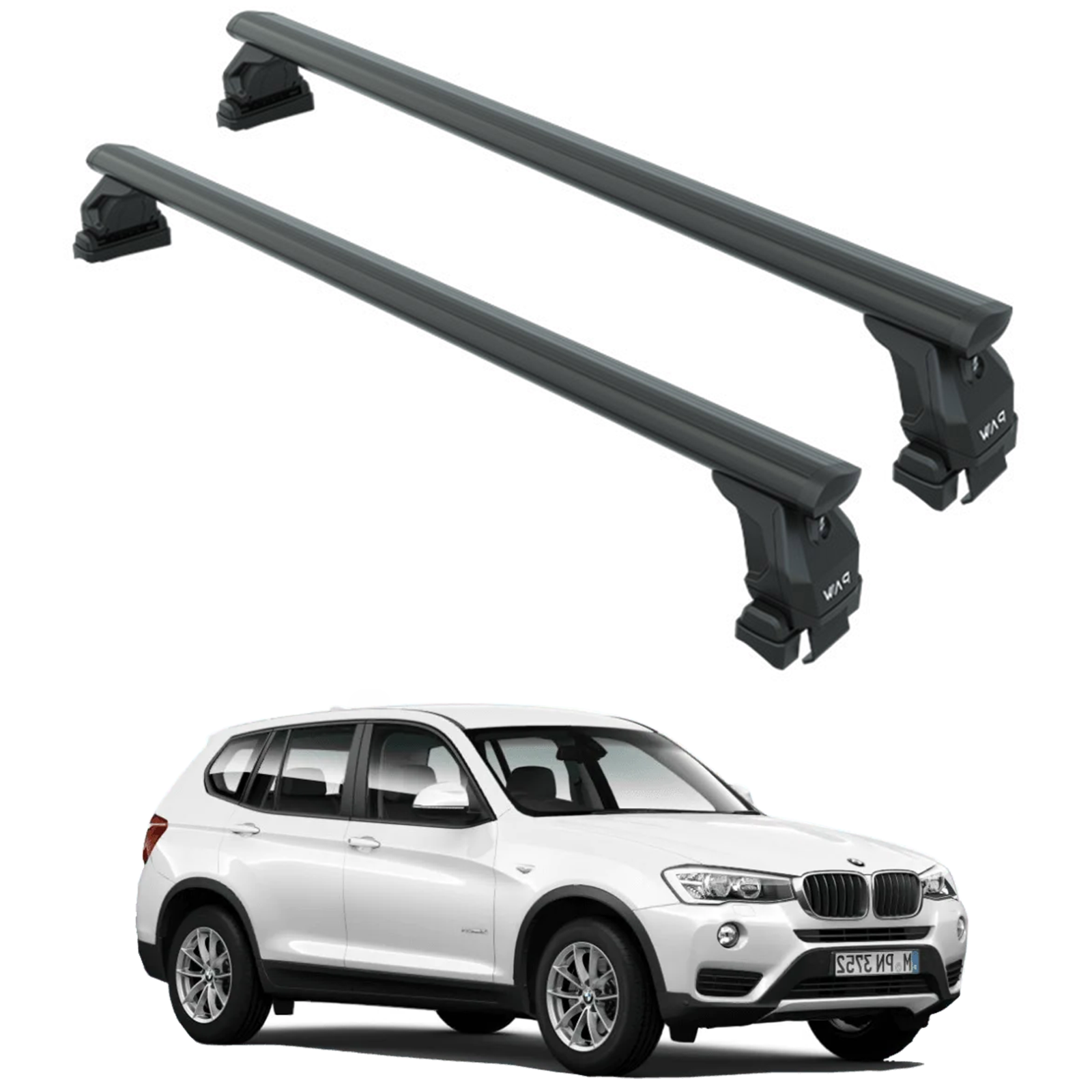 BMW X3 E83 (2003-2010) Uyumlu PAW Toros Serisi Pro 4 Tavan Ara Barı -Siyah