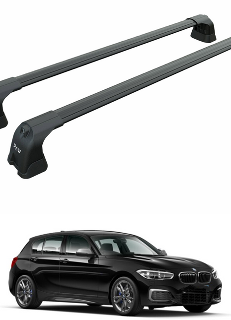 Bmw 1 Series F20 2011-2019 Portbagaj Taşıyıcı Ara Atkı Aparatı Paw Pro 3 Siyah